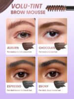 ⁦SHEGLAM Airy Tinted Volumizing Mousse Eyebrow Mascara Gel High Color 3D Eyebrow - Blonde⁩ - الصورة ⁦6⁩