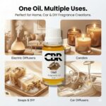 ⁦زيت عطري برائحة تدوم طويلا للفواحات والشموع وصناعة الصابون والشعلات والروائح المنزلية، زيت عطري مركز من كانت بي ريال، 30 ملليلتر، برغموت⁩ - الصورة ⁦4⁩