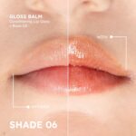 ⁦ملمع شفاه مرطب + زيت ورد 06⁩ - الصورة ⁦4⁩