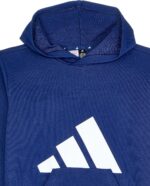 adidas Unisex Kid J BL FT HD 280 Hooded Sweatshirt (pack of 1) - الصورة 3