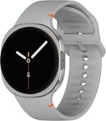 سوار ساعة من السيليكون من Next Store متوافق مع Samsung Galaxy Watch 8 و 8 Classic، حزام بديل ناعم ومتين للرجال والنساء، مريح في الارتداء، مقاوم للعرق وسريع الفك والتركيب. (رمادي)