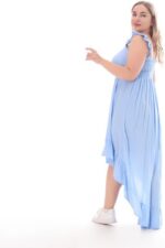 ⁦BEBO نسائي فستان حريمي قصير سادة⁩ - الصورة ⁦5⁩