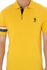 ⁦تي شرت رجالي (اصفر, XL)⁩ - الصورة ⁦4⁩
