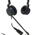 سماعة رأس قياسية مزدوجة بوم MS2200 QD + MS40 مع USB من مايلستونز، متعددة الألوان، سلكي، فوق الأذن