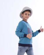 ⁦BEBO سويتشيرت مطبوع اولادي⁩ - الصورة ⁦2⁩