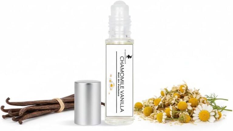 عطر بابونج فانيليا رول اون من جلامور دي نور 8 مل، شفاف