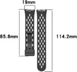 ⁦Fekra Silicone Strap For Huawei Band 10 | Band 9 | Band 8 Comfortable Magnetic Buckle Adjustable Watchband Huanwei Band 10/9/8⁩ - الصورة ⁦4⁩
