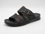 ⁦شبشب رجالي طبي جلد طبيعي شمواه من كيان-(Comfort Focused) - موديل 106 - نعل بولي يوريثان مرن ومريح جداً للمشي الطويل - مقاسات 41-46⁩ - الصورة ⁦7⁩