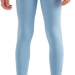 Baby blue leggings Solid Color