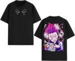 تيشرت اوفرسايز انمي هانتور Hisoka inspired T-shirt 1