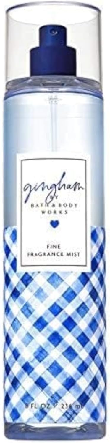 عطر للبالغين من الجنسين رذاذ ناعم جينغهام من باث اند بودي ووركس ، 8 اونصة سائلة اصدار محدود