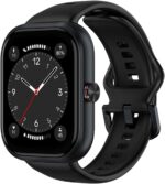 أحزمة متوافقة مع ساعة Honor Choice Watch 2i، حزام سيليكون ناعم [مقاوم للتآكل] [يسمح بمرور الهواء] (اسود)