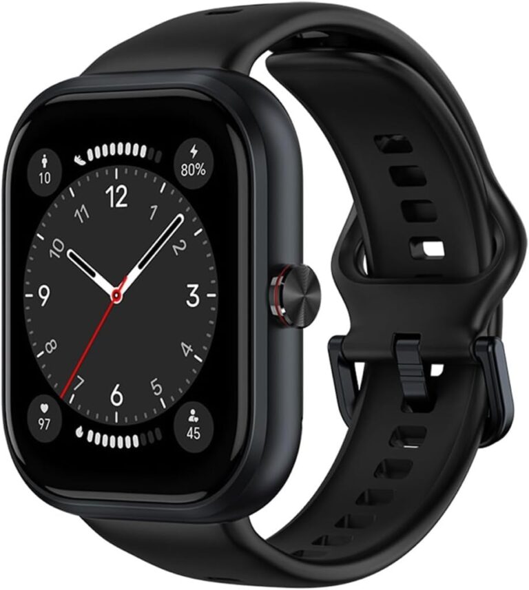 أحزمة متوافقة مع ساعة Honor Choice Watch 2i، حزام سيليكون ناعم [مقاوم للتآكل] [يسمح بمرور الهواء] (اسود)