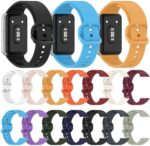 ⁦سوار ساعة رياضي بديل من السيليكون الناعم من Next Store متوافق مع Samsung Galaxy Watch Fit 3 ، حزام سريع الفك والتركيب مقاوم للتعرق للرجال والنساء⁩ - الصورة ⁦8⁩