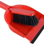 El Helal and Silver star Modern Dustpan with Brush Purple