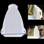 غطاء لوح الكي، غطاء حماية لطاولة مكواة عادية أو واقي بخار للملابس بتصميم مقاوم للحرارة لمنع الاحتراق، قابل للغسل لمنع الاتساخ