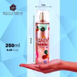 ⁦بخاخ معطر كاندي كارنيفال من بيوتي اند بيرفيوم، 250 مل⁩ - الصورة ⁦2⁩