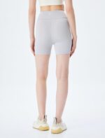 ⁦KOTON Womens Short Sports Leggings LEGGING⁩ - الصورة ⁦4⁩