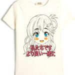 KOTON Girls Anime Printed Tshirt
