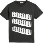 KOTON Boys Printed Detail Short Sleeve Crew Neck Tshirt