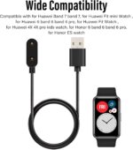 ⁦شاحن من فايكي بتقنية USB، متوافق مع هواوي باند7 وفيت ميني وباند6 برو وهونر ES، بمنفذ واحد⁩ - الصورة ⁦2⁩