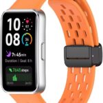 Fekra Silicone Strap For Huawei Band 10 | Band 9 | Band 8 Comfortable Magnetic Buckle Adjustable Watchband Huanwei Band 10/9/8