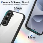 ⁦Premium Clear TPU Case with Shockproof Silicone Frame – Perfect Protection & Sleek Style Compatible with Infinix Hot 60 Pro⁩ - الصورة ⁦4⁩