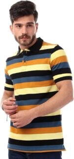 ⁦Andora mens Striped Slim-Fit Polo Shirt 29S20M8701BS result.feed.gl_apparel-dress_type_en (pack of 1)⁩ - الصورة ⁦2⁩