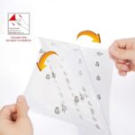⁦برواز صور للتعليق على الحائط مقاس 50 × 70 سم من سكولار تري، لون أسود⁩ - الصورة ⁦4⁩