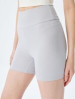 ⁦KOTON Womens Short Sports Leggings LEGGING⁩ - الصورة ⁦5⁩