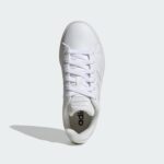 ⁦اديداس للجنسين جراند كورت 3.0 J FTWWHT/FTWWHT/FTWWHT 36.66666666666667⁩ - الصورة ⁦3⁩