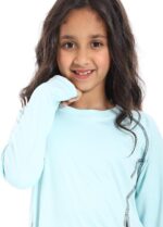 ⁦سيزر - تي شيرت رياضي للبنات باكمام ومقبض واكمام ومقبض من سيزر⁩ - الصورة ⁦3⁩