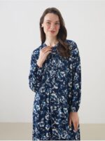 ⁦LC WAIKIKI Crew Neck Floral A Line Dress⁩ - الصورة ⁦2⁩