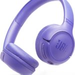 JBL Tune 530 BT Wireless On-Ear Headphones with JBL Pure Bass Sound, Bluetooth 6.0, Foldable Design and 76-Hour Battery Life, Google Fast Pair/Microsoft Swift Pair, Lavender
