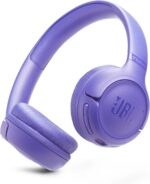 JBL Tune 530 BT Wireless On-Ear Headphones with JBL Pure Bass Sound, Bluetooth 6.0, Foldable Design and 76-Hour Battery Life, Google Fast Pair/Microsoft Swift Pair, Lavender
