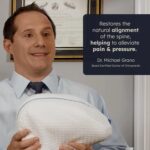 ⁦وسادة دعم إسفنجية للساق والركبة ليجاسي من كونتور - لتخفيف آلام عرق النسا والظهر والوركين والركبتين والمفاصل - كما يظهر على التلفزيون، رغوة الذاكرة⁩ - الصورة ⁦8⁩