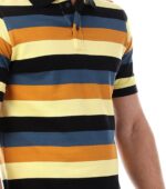 ⁦Andora mens Striped Slim-Fit Polo Shirt 29S20M8701BS result.feed.gl_apparel-dress_type_en (pack of 1)⁩ - الصورة ⁦4⁩
