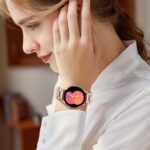 ⁦سوار ساعة من الستانلس ستيل سادة مقاس 20 ملم لساعة جالاكسي 4 40 44 -4 كلاسيك 42 46 ملم-سامسونج -اكتيف 2 لون اسود وفضي ترومير للجنسين⁩ - الصورة ⁦2⁩