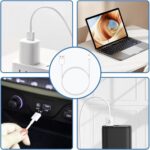 ⁦شاحن من سانجكا بمنفذ USB متوافق مع ساعات هواوي فيت وباند 6 و7 وهونر ES بقوة 5 واط مع حماية من التيار الزائد ونظام شحن مغناطيسي⁩ - الصورة ⁦6⁩