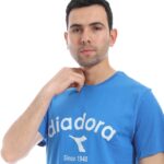 ⁦ديادورا تي شيرت قطن مطبوع للرجال من ديادورا⁩ - الصورة ⁦4⁩