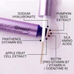 ⁦مرطب رموش للاستخدام اليومي لرموش أكثر كثافة وتحسين شكل الرموش بشكل عام علاج مستوحى من التجارب العلمية رابيد شيلد سعة 4 مل شبه شفاف⁩ - الصورة ⁦6⁩