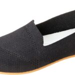 B&W womens B&W-W047-Black-37 Ballet Flat