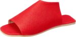 OX womens OX-W-31-Red/Red Slipper