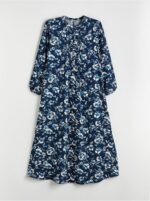 ⁦LC WAIKIKI Crew Neck Floral A Line Dress⁩ - الصورة ⁦5⁩