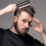 ⁦فرشاة شعر بشعيرات نايلون 9 صفوف من باتيلاي مع وسادة مطاطية مقاومة للكهرباء الساكنة (بينك)⁩ - الصورة ⁦4⁩