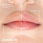⁦ملمع شفاه مرطب + زيت ورد 02⁩ - الصورة ⁦3⁩