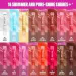 ⁦NYX Professional Makeup Jelly Job, Full-Bodied Shine Gloss, Lip-Smoothing Shine, Hyper-Glossy Finish, Just Jelly⁩ - الصورة ⁦6⁩