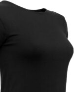 ⁦بدي نص كم فسكوز ليكرا نسائي مقاس 2XL - اسود⁩ - الصورة ⁦3⁩