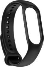 ⁦سوار بديل من السيليكون من Nopatia متوافق مع Xiaomi Mi Band 7، غطاء حماية واقٍ، حزام رياضي قابل للتنفس مع سوار معصم TPU ناعم، إطار ممتص للصدمات للرجال والنساء⁩ - الصورة ⁦4⁩