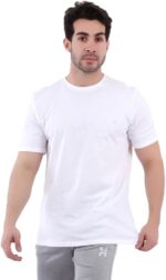 تيشرت أسود للرجال t01 أبيض